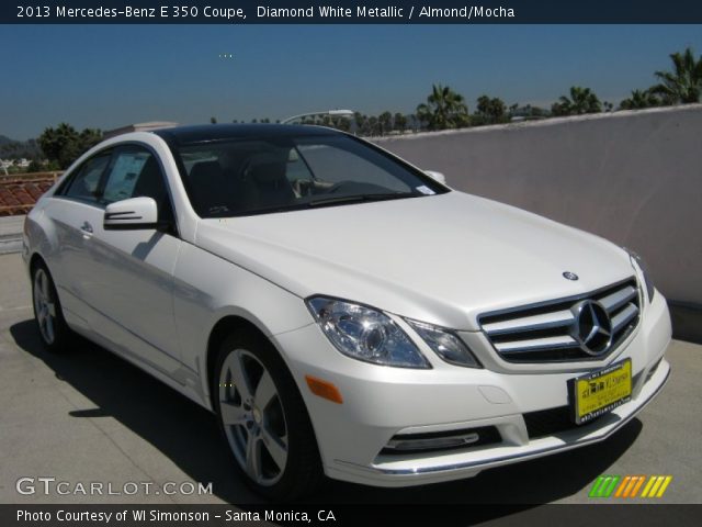 2013 Mercedes-Benz E 350 Coupe in Diamond White Metallic