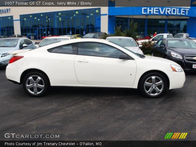 2007 Pontiac G6 GT Coupe in Ivory White