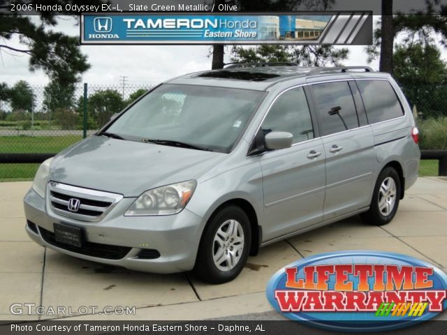2006 Honda Odyssey EX-L in Slate Green Metallic