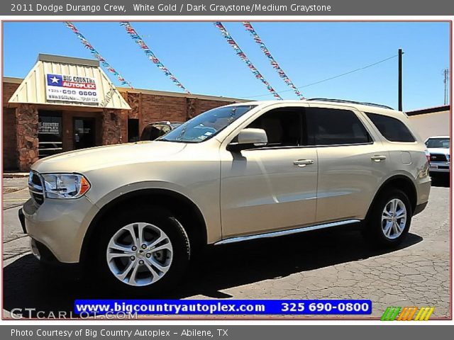 2011 Dodge Durango Crew in White Gold