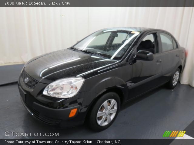 2008 Kia Rio LX Sedan in Black