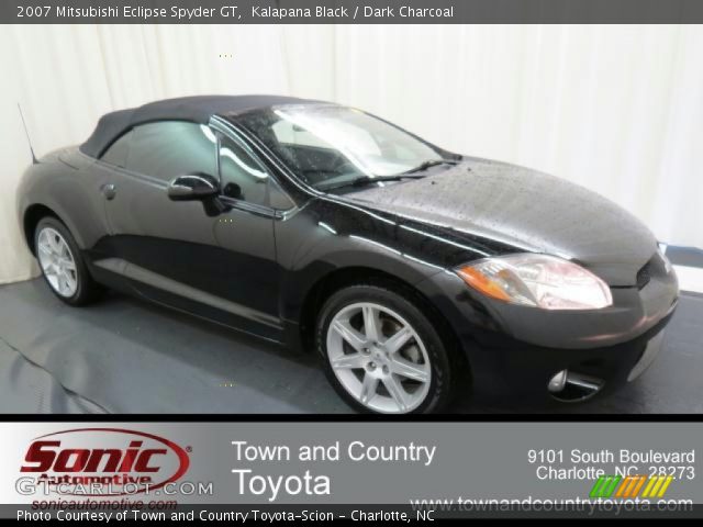 2007 Mitsubishi Eclipse Spyder GT in Kalapana Black