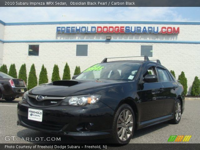 2010 Subaru Impreza WRX Sedan in Obsidian Black Pearl