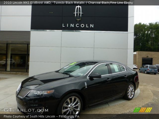 2010 Lincoln MKS EcoBoost AWD in Tuxedo Black Metallic