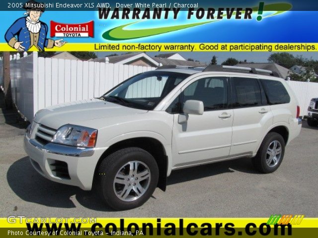2005 Mitsubishi Endeavor XLS AWD in Dover White Pearl