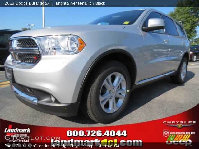 2013 Dodge Durango SXT in Bright Silver Metallic