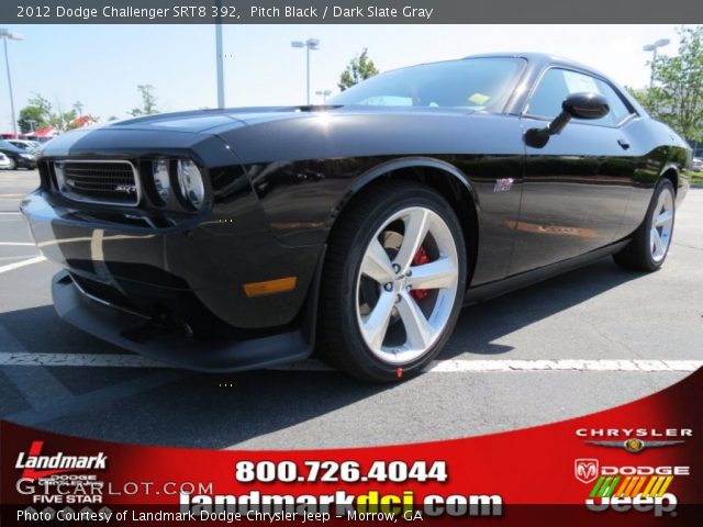 2012 Dodge Challenger SRT8 392 in Pitch Black