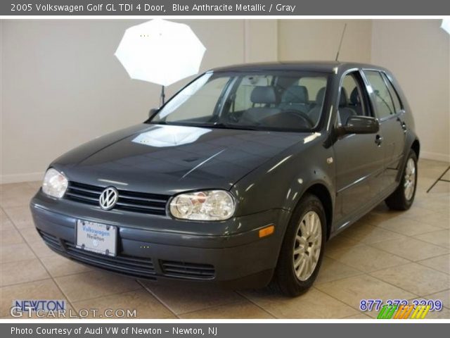 2005 Volkswagen Golf GL TDI 4 Door in Blue Anthracite Metallic
