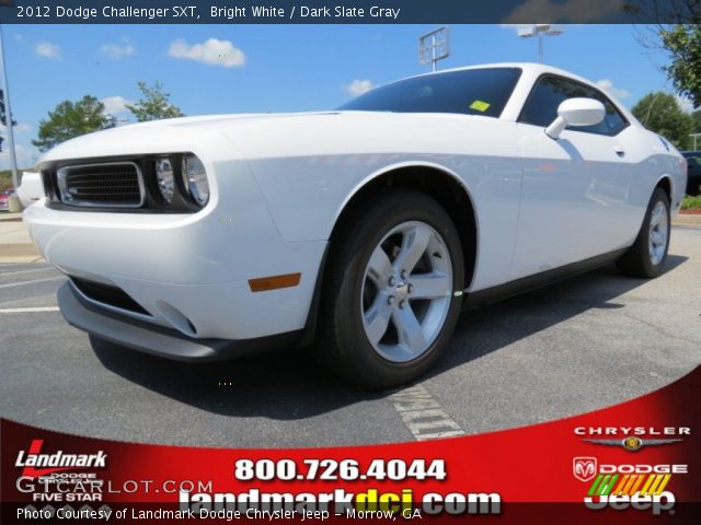 2012 Dodge Challenger SXT in Bright White