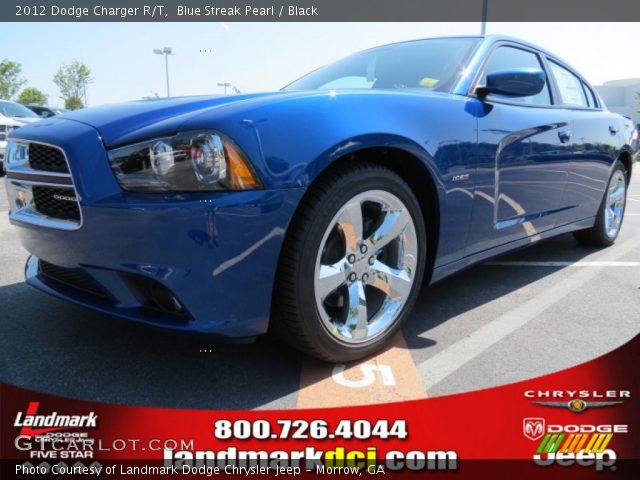 2012 Dodge Charger R/T in Blue Streak Pearl