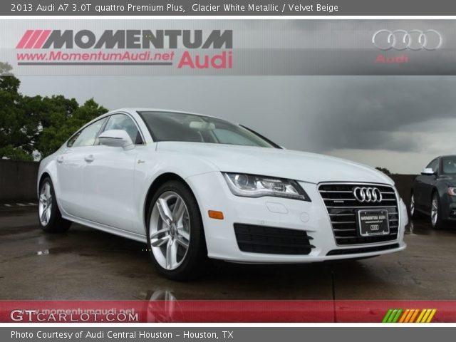 2013 Audi A7 3.0T quattro Premium Plus in Glacier White Metallic