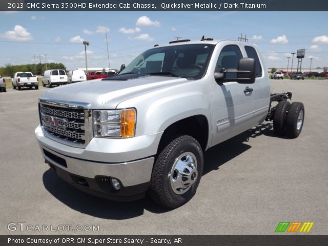 2013 GMC Sierra 3500HD Extended Cab Chassis in Quicksilver Metallic