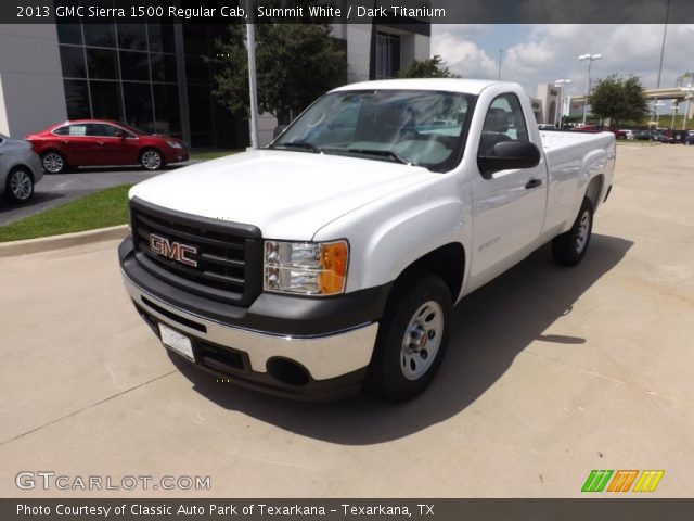 2013 GMC Sierra 1500 Regular Cab in Summit White