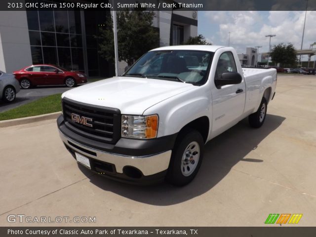 2013 GMC Sierra 1500 Regular Cab in Summit White