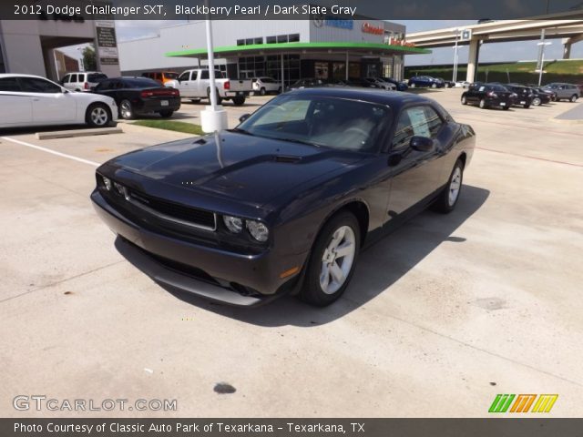 2012 Dodge Challenger SXT in Blackberry Pearl