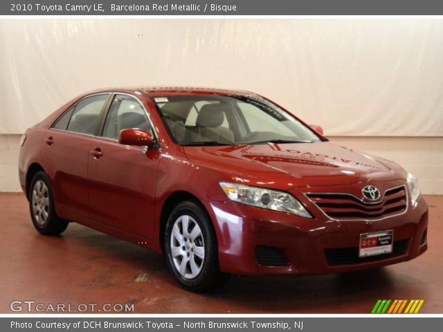 2010 Toyota Camry LE in Barcelona Red Metallic