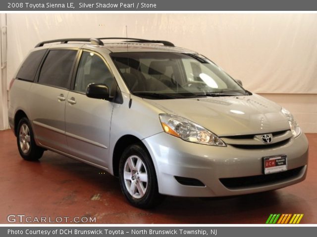 2008 Toyota Sienna LE in Silver Shadow Pearl