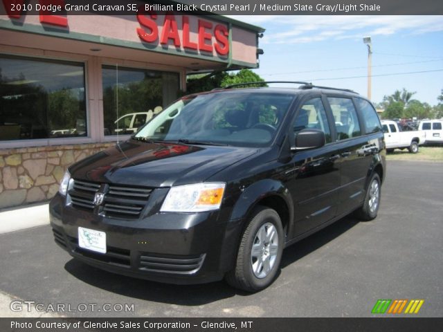 2010 Dodge Grand Caravan SE in Brilliant Black Crystal Pearl