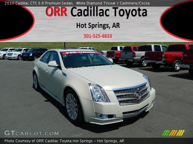 2010 Cadillac CTS 3.6 Premium Sedan in White Diamond Tricoat