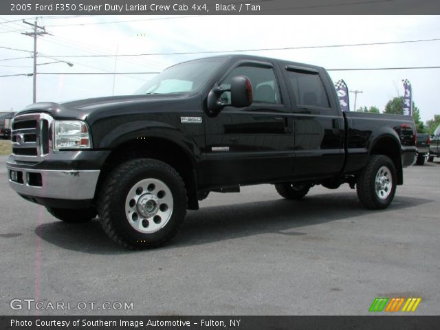 2005 Ford F350 Super Duty Lariat Crew Cab 4x4 in Black