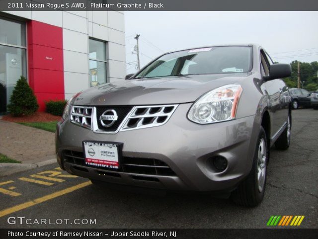 2011 Nissan Rogue S AWD in Platinum Graphite