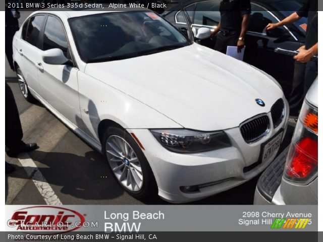 2011 BMW 3 Series 335d Sedan in Alpine White