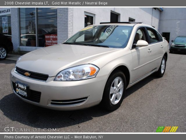 2008 Chevrolet Impala LT in Gold Mist Metallic
