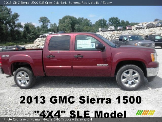 2013 GMC Sierra 1500 SLE Crew Cab 4x4 in Sonoma Red Metallic