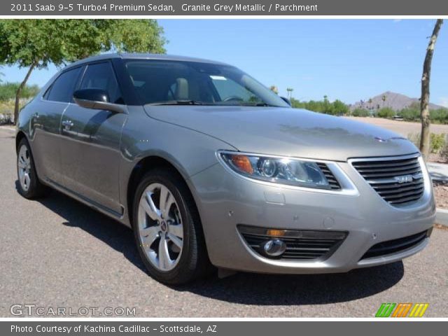 2011 Saab 9-5 Turbo4 Premium Sedan in Granite Grey Metallic