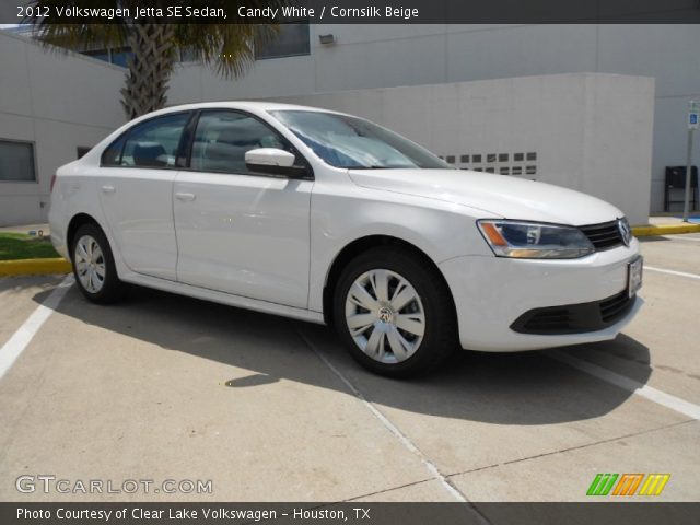 2012 Volkswagen Jetta SE Sedan in Candy White
