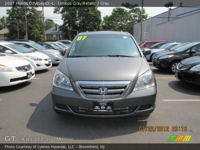 2007 Honda Odyssey EX-L in Nimbus Gray Metallic