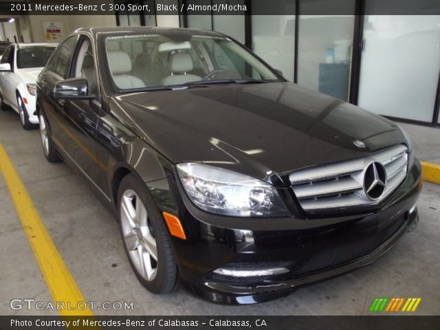 2011 Mercedes-Benz C 300 Sport in Black