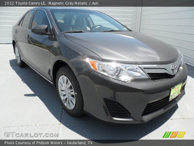 2012 Toyota Camry LE in Magnetic Gray Metallic