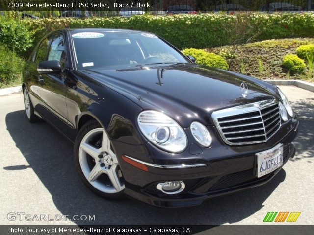 2009 Mercedes-Benz E 350 Sedan in Black