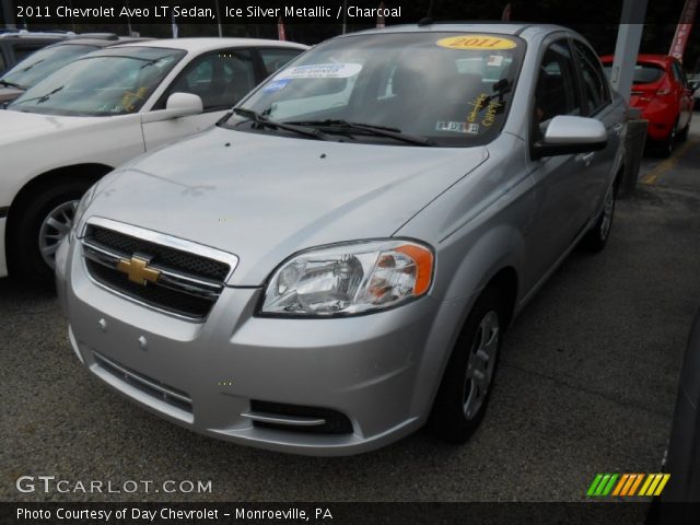 2011 Chevrolet Aveo LT Sedan in Ice Silver Metallic