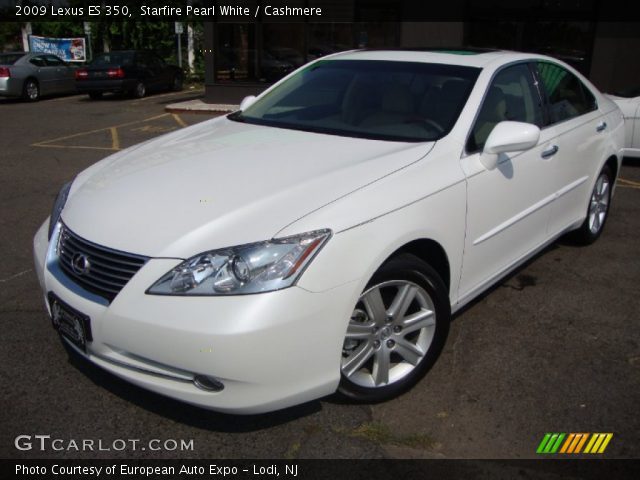 2009 Lexus ES 350 in Starfire Pearl White