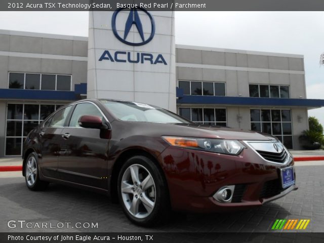2012 Acura TSX Technology Sedan in Basque Red Pearl