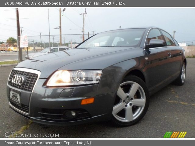 2008 Audi A6 3.2 quattro Sedan in Daytona Grey Pearl Effect
