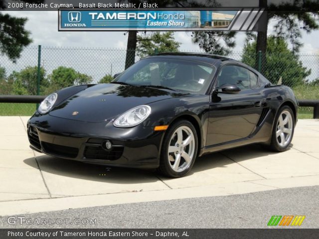 2008 Porsche Cayman  in Basalt Black Metallic