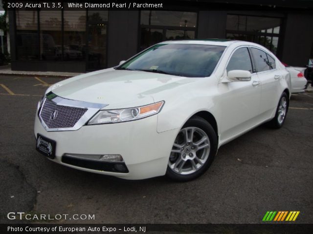 2009 Acura TL 3.5 in White Diamond Pearl