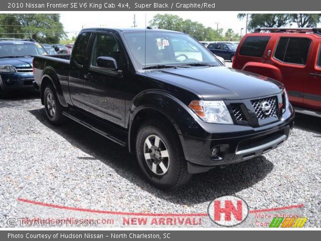 2010 Nissan Frontier SE V6 King Cab 4x4 in Super Black
