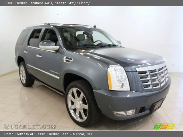 2008 Cadillac Escalade AWD in Stealth Gray