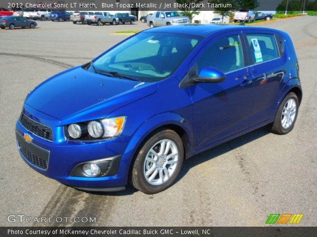 2012 Chevrolet Sonic LT Hatch in Blue Topaz Metallic