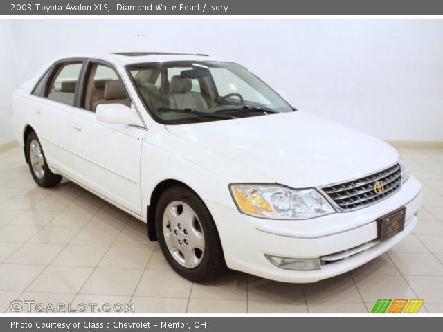 2003 Toyota Avalon XLS in Diamond White Pearl