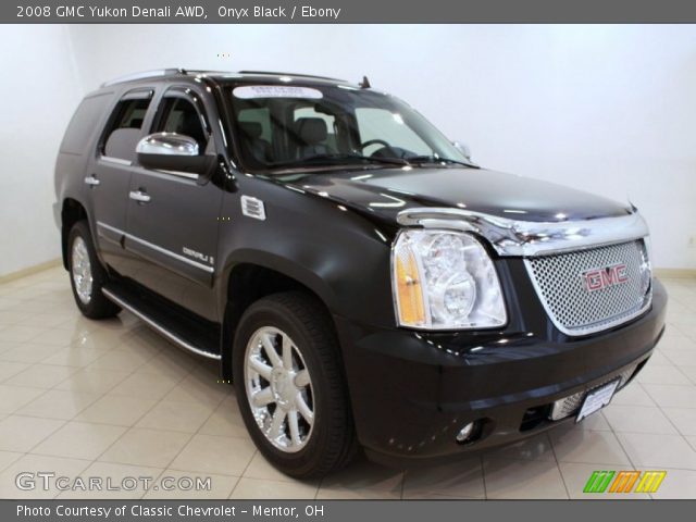 2008 GMC Yukon Denali AWD in Onyx Black