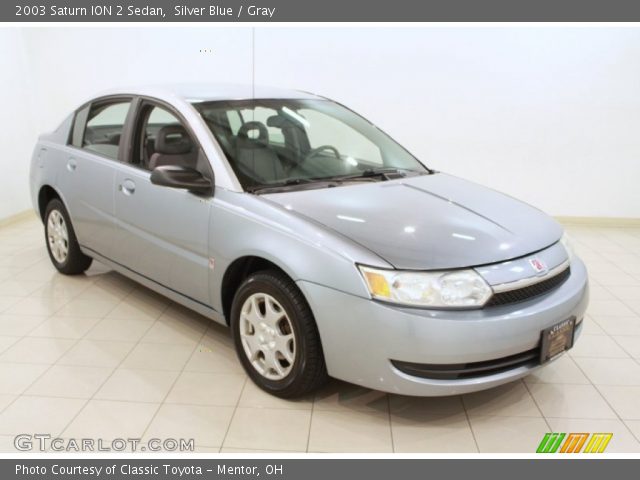 2003 Saturn ION 2 Sedan in Silver Blue