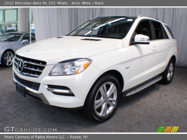 2012 Mercedes benz ml350 white #4