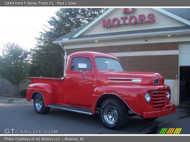 1949 Ford F Series Truck F1 in Red