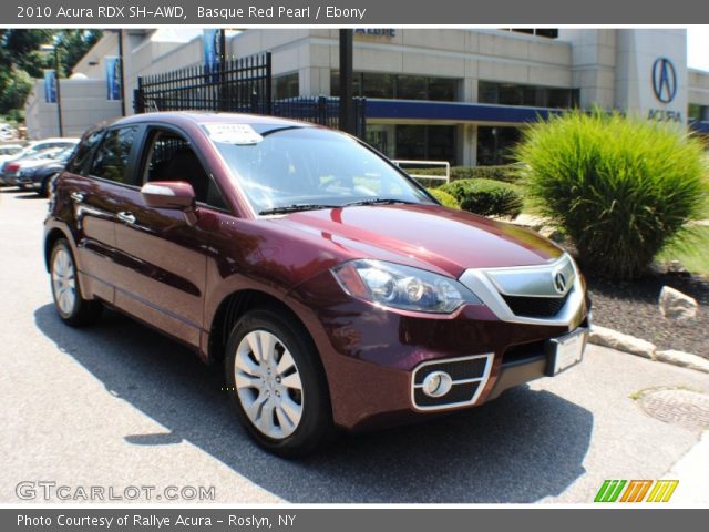 2010 Acura RDX SH-AWD in Basque Red Pearl