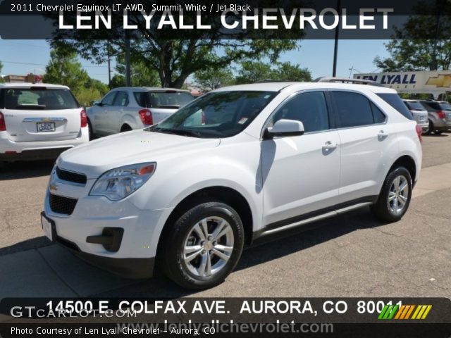 2011 Chevrolet Equinox LT AWD in Summit White